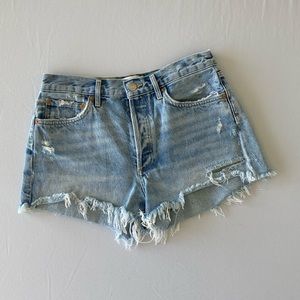 AGOLDE Parker Vintage Cut Off Short in Swapmeet